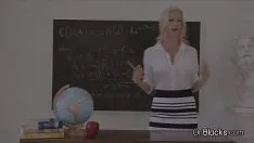 Play Big blackcock suck ined by big tit instructor