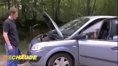 Redare Mamă franțuzoaică cu sânii mari răvășită de rădăcina traseului