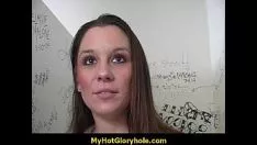 Reproduzir Missy com chifres sucção seu número 1 grande branquear sashay sem rosto 22