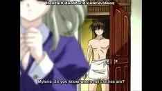Reproducir Criada rubia hentai en la cama
