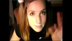 Abspielen Gehörnte, klatschfreudige Egoie-Jugendliche, Videoaufnahme