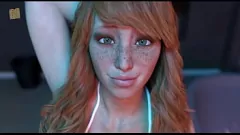 Reproduzir Bunda grande e peitos da adolescente Stacey em 3D - jogabilidade erótica ruiva gostosa