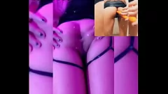 Jouer Latina Babe expérimente la prise anale et la carotte dans la chatte serrée