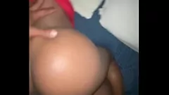 تشغيل الساخنة الأبنوس الشرج سخيف مع الحمار المثالي و bukkake فوضوي