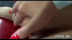 Play Bad lesbo gets fast wazoo fucked rough with toys